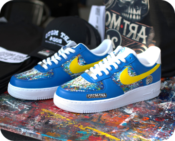 custom air force one sneakers