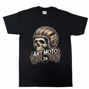 Art Moto 2024 Skull Shirt
