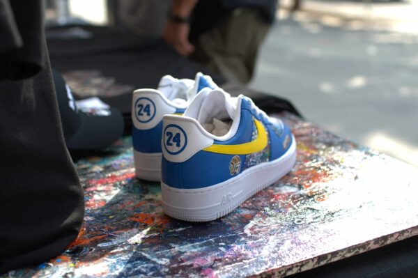 Custom Art Moto Air Force Ones - Image 5