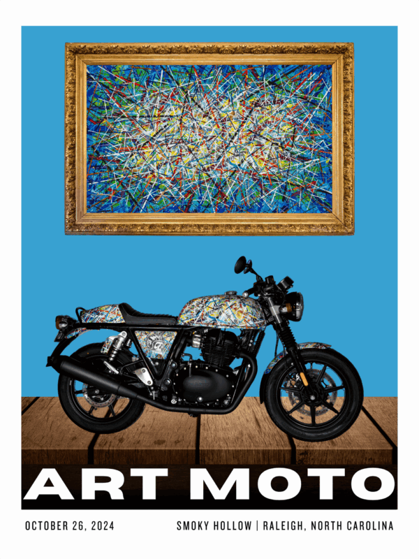 Official Art Moto 2024 Poster