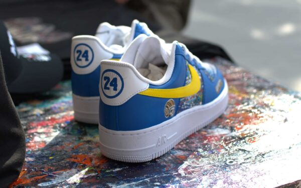 Custom Art Moto Air Force Ones - Image 2